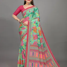 Zeekha womens Pure Chiffon Saree-picture-25