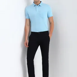 Allen Solly Men Printed Polo Collar Pockets T-shirt image 2