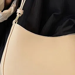KPOP Women Solid Structured Shoulder Bag image 3