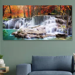 nestroots White & Red 1 Piece Canvas Other Wall Paintings-image-26