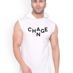 Fashnobic Change Printed Hooded Gym Vest - K__Print-152_gym_vest White M-picture-29