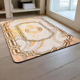 IVAZA Peach 1400 GSM Silicone Bath Rugs-picture-23