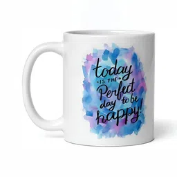 Mr UVD White & Blue Typography Printed Ceramic Glossy Mug-picture-29