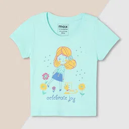 max Girls 5 Printed Applique T-shirt image 3