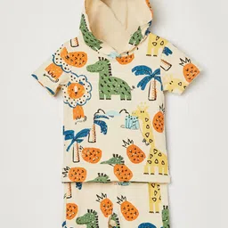 Juniors by Lifestyle Boys Printed T-shirt with Shorts-picture-23