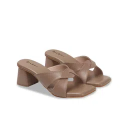 Mast & Harbour Women Block Heels Sandals-picture-29