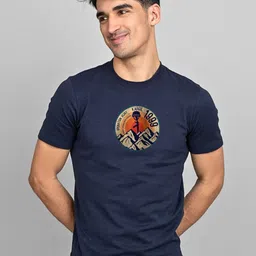 Ascend 47 Unisex Graphic Printed Round Neck Cotton T-Shirt image 5