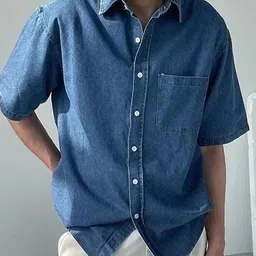 StyleCast Men Spread Collar Relexed Fit Shirt-picture-25