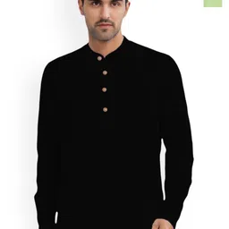 Vida Loca Selection Of 2 Band Collar Cotton Straight Kurtas-image-69