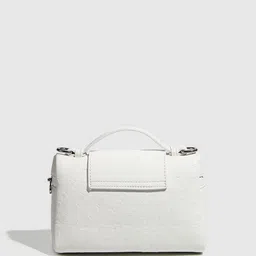 bebe Textured PU Structured Handheld Bag image 3