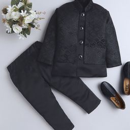 BAESD Boys Printed Blazer & Trouser-picture-7