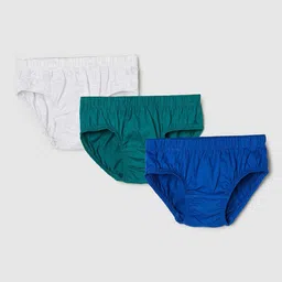 max Pack of 3 Boys Solid Briefs - NOOSDB003MULTI-picture-37