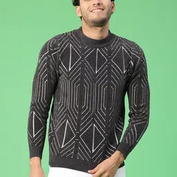 V-Mart Men Printed Pullover image 4