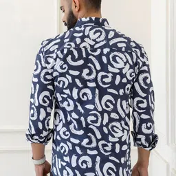 Pjyot by surhi Men Relaxed Printed Casual Shirt image 2