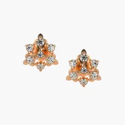 VALANOVA 14K Rose Gold 0.40 Ct Lab Grown Diamond Earring-image-72