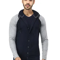Black Collection Men Colourblocked Cotton Sweatshirt-picture-37
