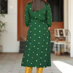 Aaghnya Women Regular Kurta with Trousers & With Dupatta image 2