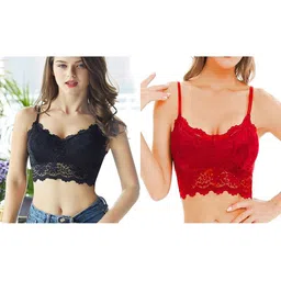 KAMINI Floral Bralette Bra Full Coverage Lightly Padded-picture-23