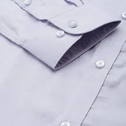 raymond Men Slim Fit Self Design Formal Shirt image 3