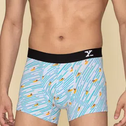 XYXX Pack Of 3 Printed Cotton Basic Briefs XYTRNK3PCKN928 image 4