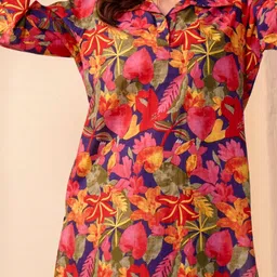 DIMPLE DESIGN STUDIO Kaveri Shirt Collar Cotton Co-Ord Set image 3