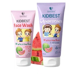 HealthBest Set Of 2 Kidbest Face Wash 100 ml With Conditioner 200 ml-picture-11