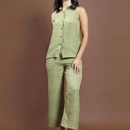 Athena Embellished Shirt & Trousers Co-Ord-picture-18