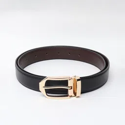 Provogue Men Textured PU Reversible Formal Belt image 5