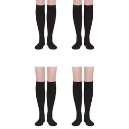 MUKHAKSH Women Black Socks-picture-29