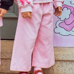 LULU & SKY Girls High-Rise Easy Wash Trousers image 3