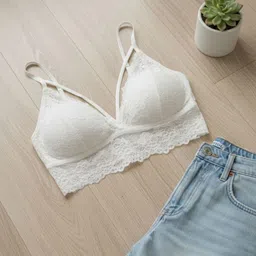 FIMBUL Bralette Bra Full Coverage Lightly Padded image 2