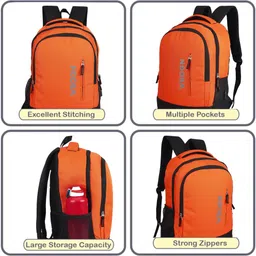 wrogn Large 35 L Laptop Backpack Large Backpack with USB Charging port 15.6 inch with Two Compartment image 5
