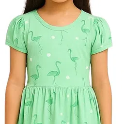 BAESD Floral Print A-Line Dress image 2