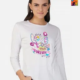 Metronaut Women 2 Printed Bio Finish Applique T-shirt-picture-30