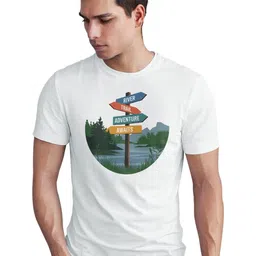 Seekbuylove Men Printed Bio Finish T-shirt-picture-42