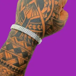 Dynamic Retail Global Silver-Plated Stainless Steel Bracelet-picture-24