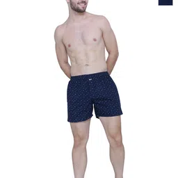 RENZ Pack Of 2 Printed Pure Cotton Boxers RBX1013_M image 1