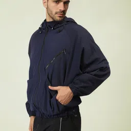 The Roadster Lifestyle Co Hooded Windcheater Jacket image 4