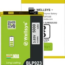 WELLSYS Mobile Battery For Oppo A97(5G), A77 5G (BLP923 5000 mAh)-picture-40