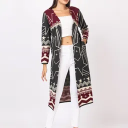 Anouk Women Printed Shrug image 3