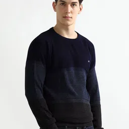 Arrow Sport Men Colourblocked Pullover image 5