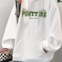 StyleCast x Revolte Men Typpography Printed Hooded Sweatshirt image 5