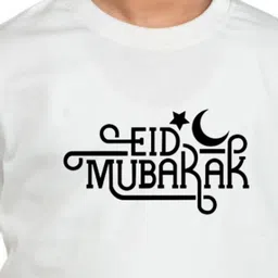 Chombooka Kids Typography Printed Monochrome Applique T-shirt image 2