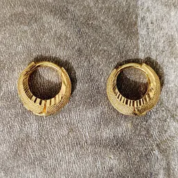 SHREE KRISHNA SHOPPING Gold-Plated Brass Earrings image 4