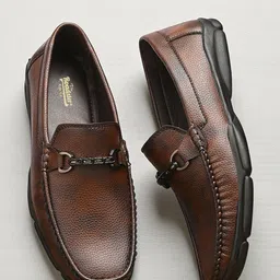 The Roadster Lifestyle Co Men Round Toe Lightweight Slip-On Loafers-picture-20