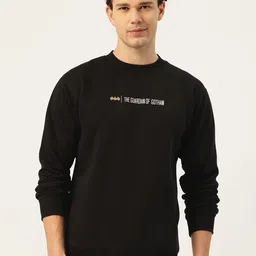 Octave Typography Printed Sweatshirt-image-8