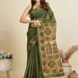 SHANVIKA Floral Printed Pure Cotton Saree-picture-34