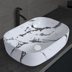 plantex Tabletop Wash Basin/Bathroom Basin Sink//Wash Basin for Bathroom(18x13x5.5 Inch) ( ALPHA-NS-112 ) Table Top Basin-picture-33