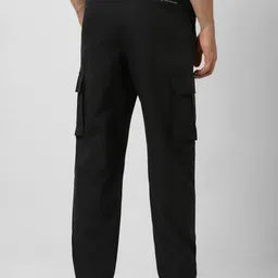 Van Heusen Flex Men Mid-Rise Casual Cargo Trousers image 2