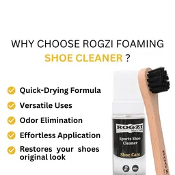 ROGZI Shoe Cleaning Kit With Shoe Cleaner - 150 ml image 5